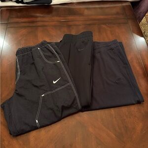 3 pairs Nike Black Ankle pants